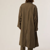 Jamie Haller - The Linen Baggy Trench Coat in Khaki