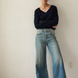 Jamie Haller - The Lax Wide in Worn Indigo