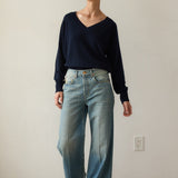 Jamie Haller - The Lax Wide in Worn Indigo