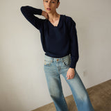 Jamie Haller - The Lax Wide in Worn Indigo