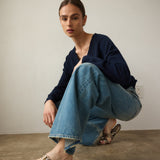 Jamie Haller - The Lax Wide in Worn Indigo