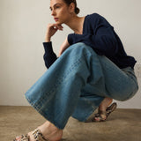 Jamie Haller - The Double Buckle Slide in Taupe