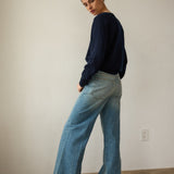 Jamie Haller - The Lax Wide in Worn Indigo