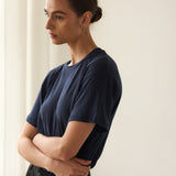 Jamie Haller - The Chameleon Tee Linen in Navy