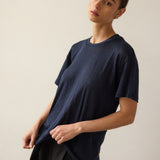 Jamie Haller - The Chameleon Tee Linen in Navy