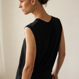 Jamie Haller - The Muscle Tee Linen in Black