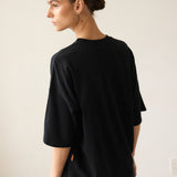 Jamie Haller - The Boxy Tee in Black