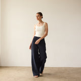 Jamie Haller - The Undershirt Rib Tank in Natural White