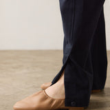 Jamie Haller - The Elastic Slipper in Dark Caramel