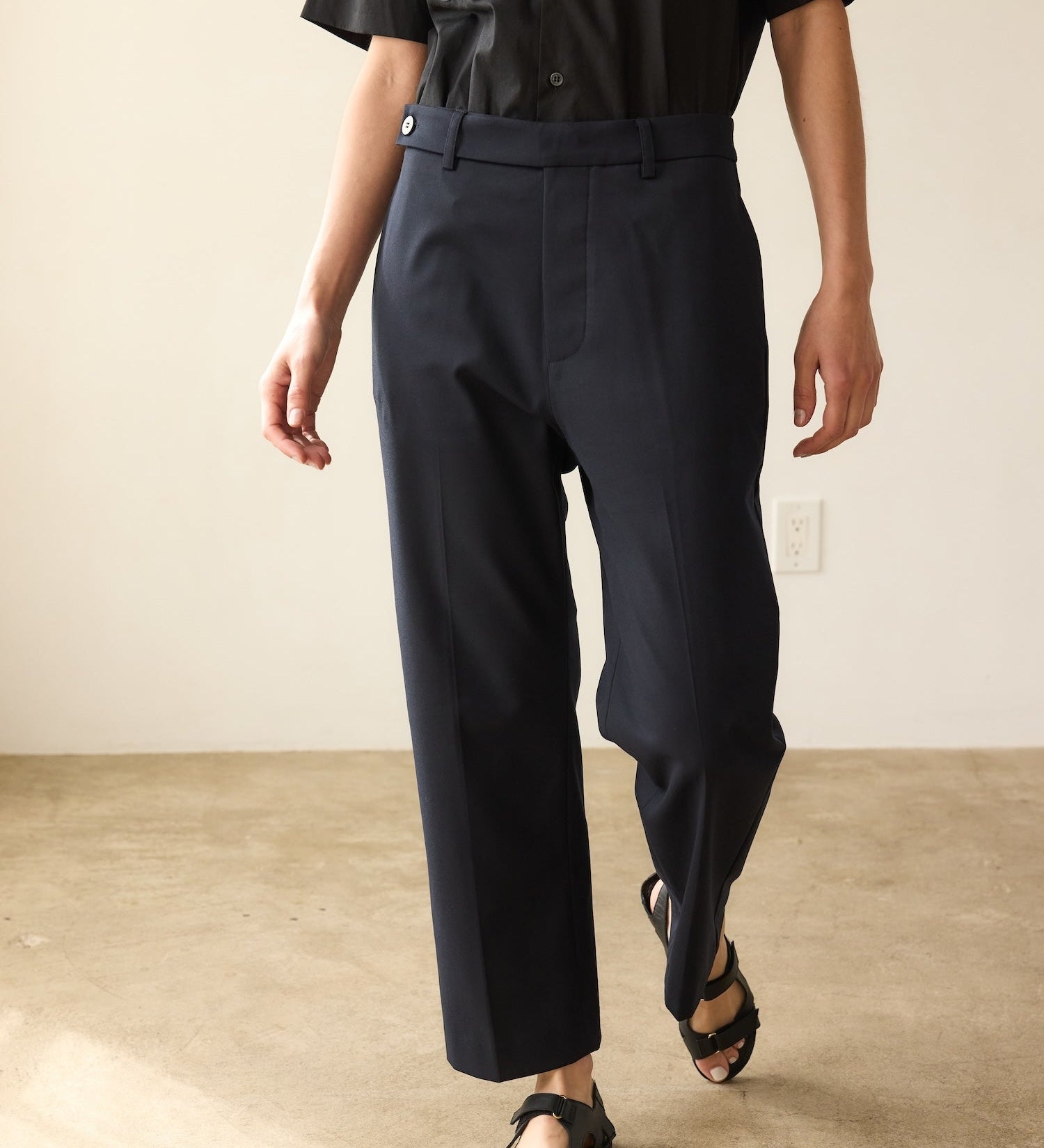 Jamie Haller - The Walking Sandal in Black