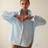 Jamie Haller - The Weekend Shirt in Baby Blue