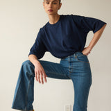 Jamie Haller - The Boxy Tee in Navy
