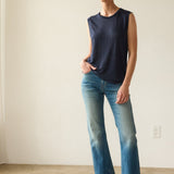 Jamie Haller - The Kenickie Jean in Distressed Indigo