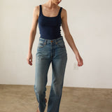 Jamie Haller - The Undershirt Rib Tank in Navy