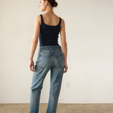 Jamie Haller - The Undershirt Rib Tank in Navy