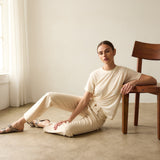 Jamie Haller - The Double Buckle Slide in Taupe