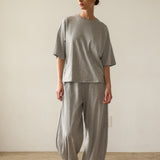 Jamie Haller - The Boxy Tee in Heather Grey