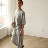 Jamie Haller - The Boxy Tee in Heather Grey