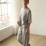 Jamie Haller - The Arc Lounge Jersey in Heather Grey