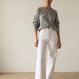 Jamie Haller - The Wide A Leg in Soft White