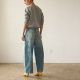 Jamie Haller - The Baggy Painter Crop in Worn Indigo