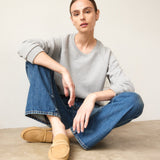 Jamie Haller - The Unlined Penny Loafer in Ambra