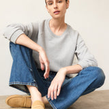 Jamie Haller - The Daily Sweatshirt in Heather Grey