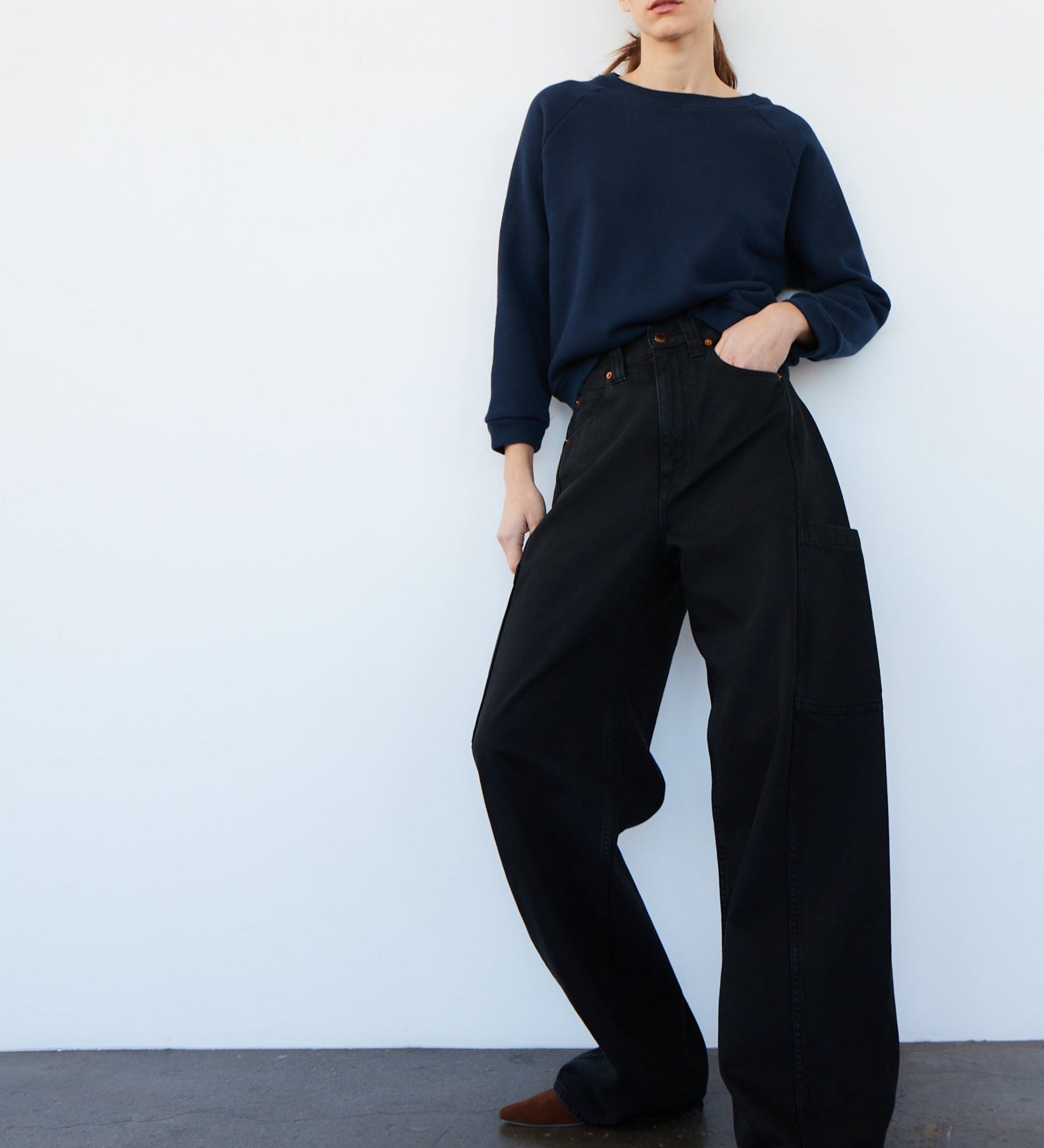 Jamie Haller - The Daily Sweatshirt in Navy