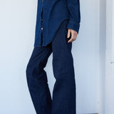 Jamie Haller - The Crease Jean in Raw Rinse