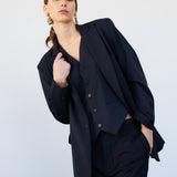 Jamie Haller - The Julius Blazer in Dark Navy