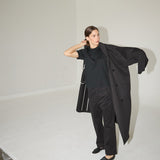 Jamie Haller - The Baggy Trench Coat in Black