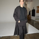 Jamie Haller - The Baggy Trench Coat in Black
