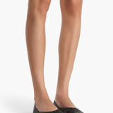 Khaite - Jane Flat in Black Leather