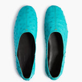 Khaite - Jane Flat in Crystal Blue