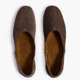 Khaite - Jane Flat in Sable Suede