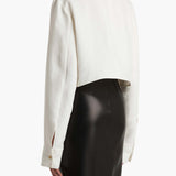 Khaite - Jasen Top in Cream Linen