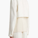 Khaite - Jasen Top in Cream Linen