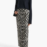 Khaite - Jasen Top in Dark Navy Wool Cashmere