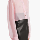 Khaite - Jasen Top in Petal Organza