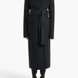Khaite - Jelson Coat in Charcoal