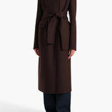 Khaite - Jelson Coat in Dark Brown