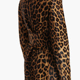 Khaite - Jelson Coat in Leopard Print Haircalf