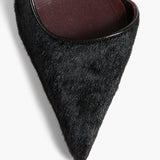 Khaite - Jett D'Orsay Pump in Black Haircalf