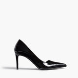 Khaite - Jett D'Orsay Pump in Black Patent Leather
