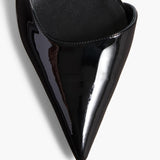 Khaite - Jett D'Orsay Pump in Black Patent Leather