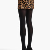 Khaite - Jett Skirt in Leopard Print Haircalf