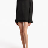 Khaite - Jett Skirt in Black Wool