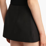 Khaite - Jett Skirt in Black Wool