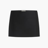 Khaite - Jett Skirt in Black Wool