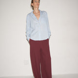 Jamie Haller - The Weekend Shirt in Baby Blue Stripe